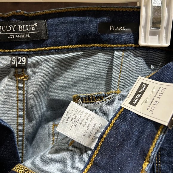 NWT Judy Blue High Waist Flare Size 9/29 - Picture 5 of 6